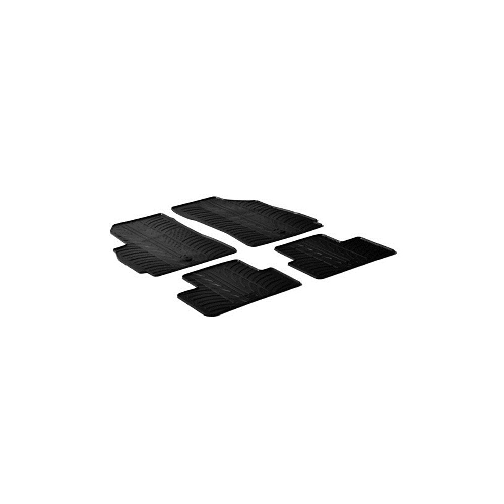 CHEVROLET ORLANDO 01/2011-09/2015 ΜΑΡΚΕ ΠΑΤΑΚΙΑ SUMISURA ΛΑΣΤΙΧΟ ΣΕ ΜΑΥΡΟ ΧΡΩΜΑ ME ΚΟΥΜΠΩΜΑΤΑ LAMPA - 4 ΤΕΜ.