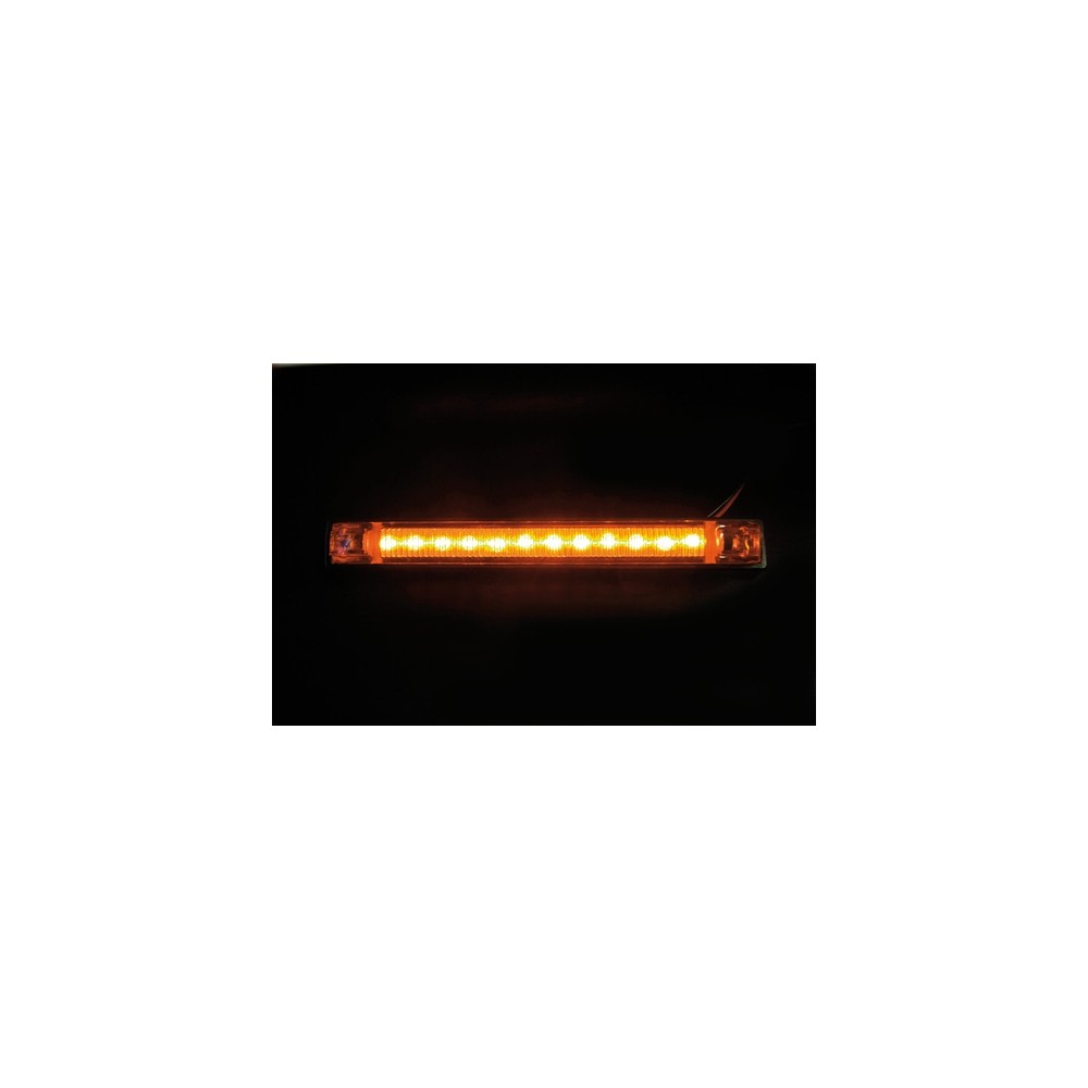 ΦΩΣ ΦΟΡΤΗΓΟΥ 12LED ΠΟΡΤΟΚΑΛΙ 24V 155mm