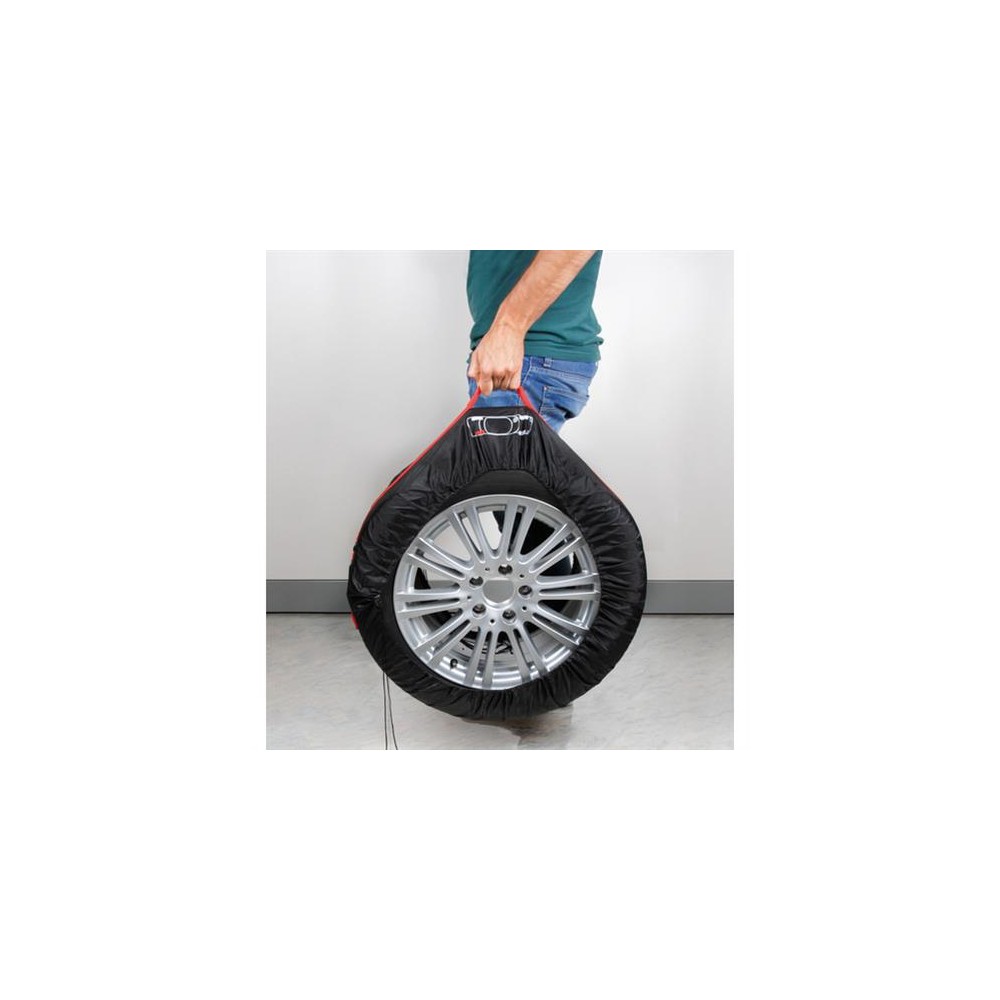 ΤΣΑΝΤΕΣ ΜΕΤΑΦΟΡΑΣ 4 ΕΛΑΣΤΙΚΩΝ TYRE WRAP BASIC (L) 13-19 INCH