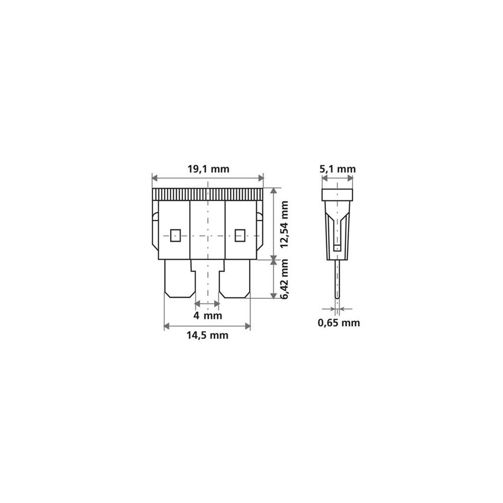 Ασφάλειες 7.5A 12/24V SMART-LED 6τεμ.