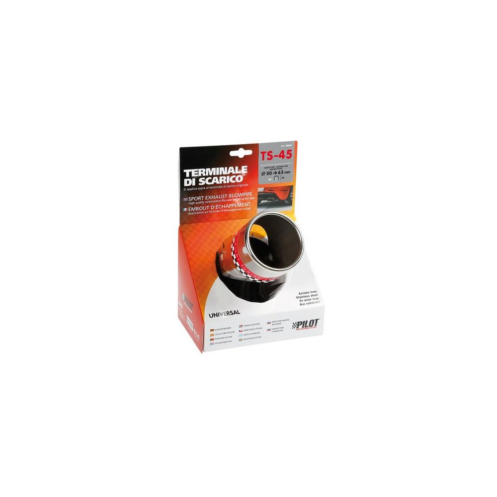 ΑΚΡΟ ΕΞΑΤΜΙΣΗΣ TS-45 50-63mm - ΛΟΞΟ 90 ΜΟΙΡΕΣ