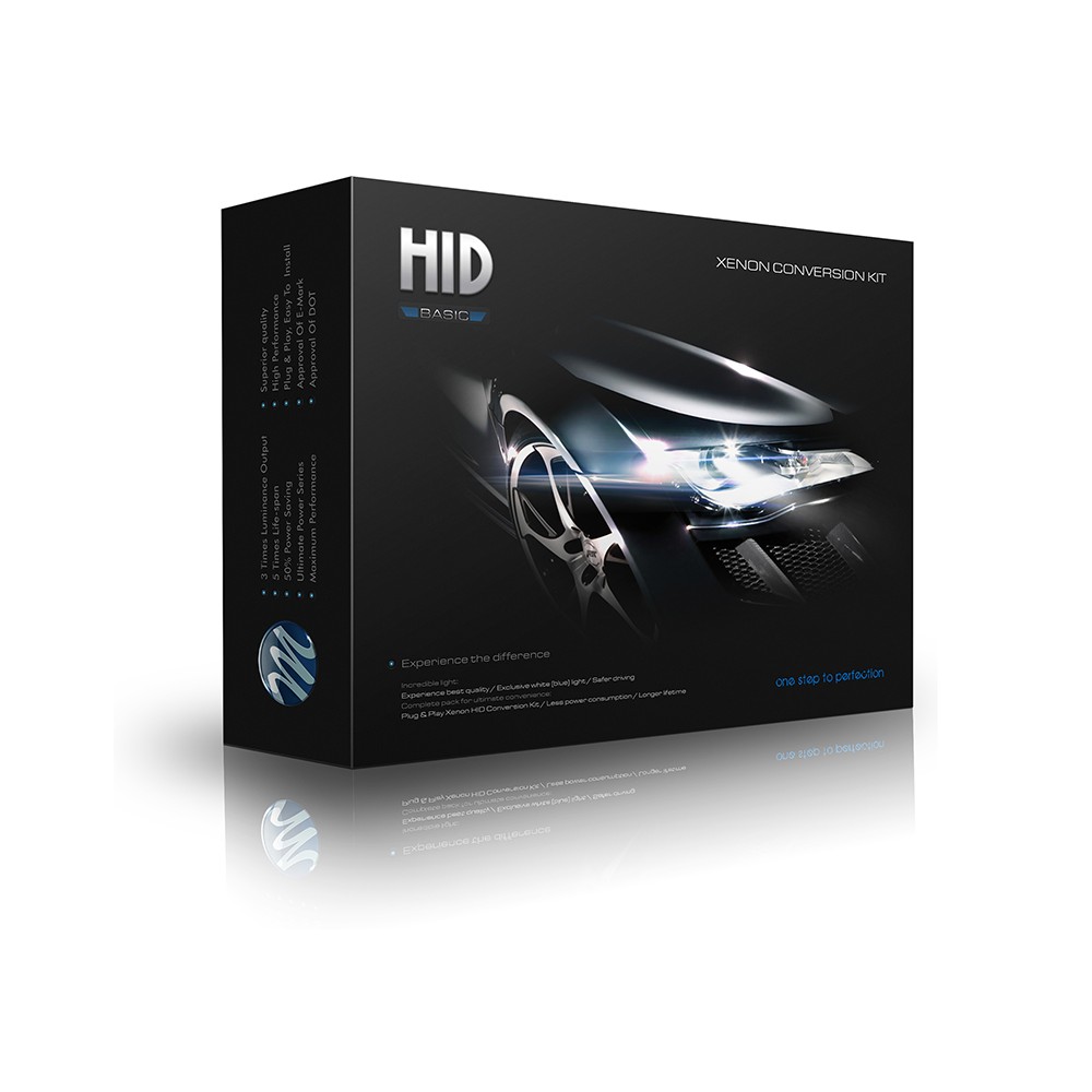 KIT XENON H3 6000K - BASIC BALLAST 12V