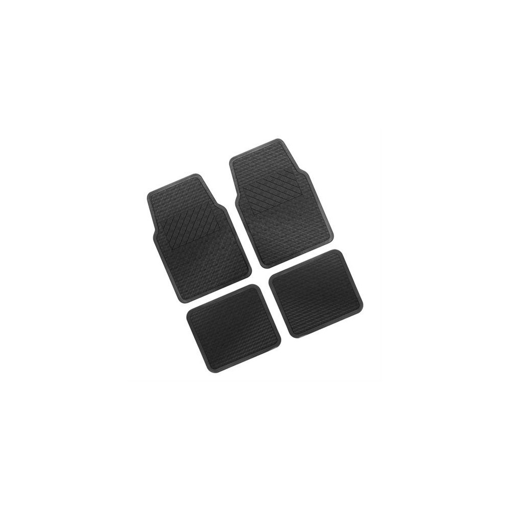 ΠΑΤΑΚΙΑ ΛΑΣΤΙΧΟ PROTECTOR ΜΑΥΡΑ 44x63cm+44x31cm 4ΤΕΜ.