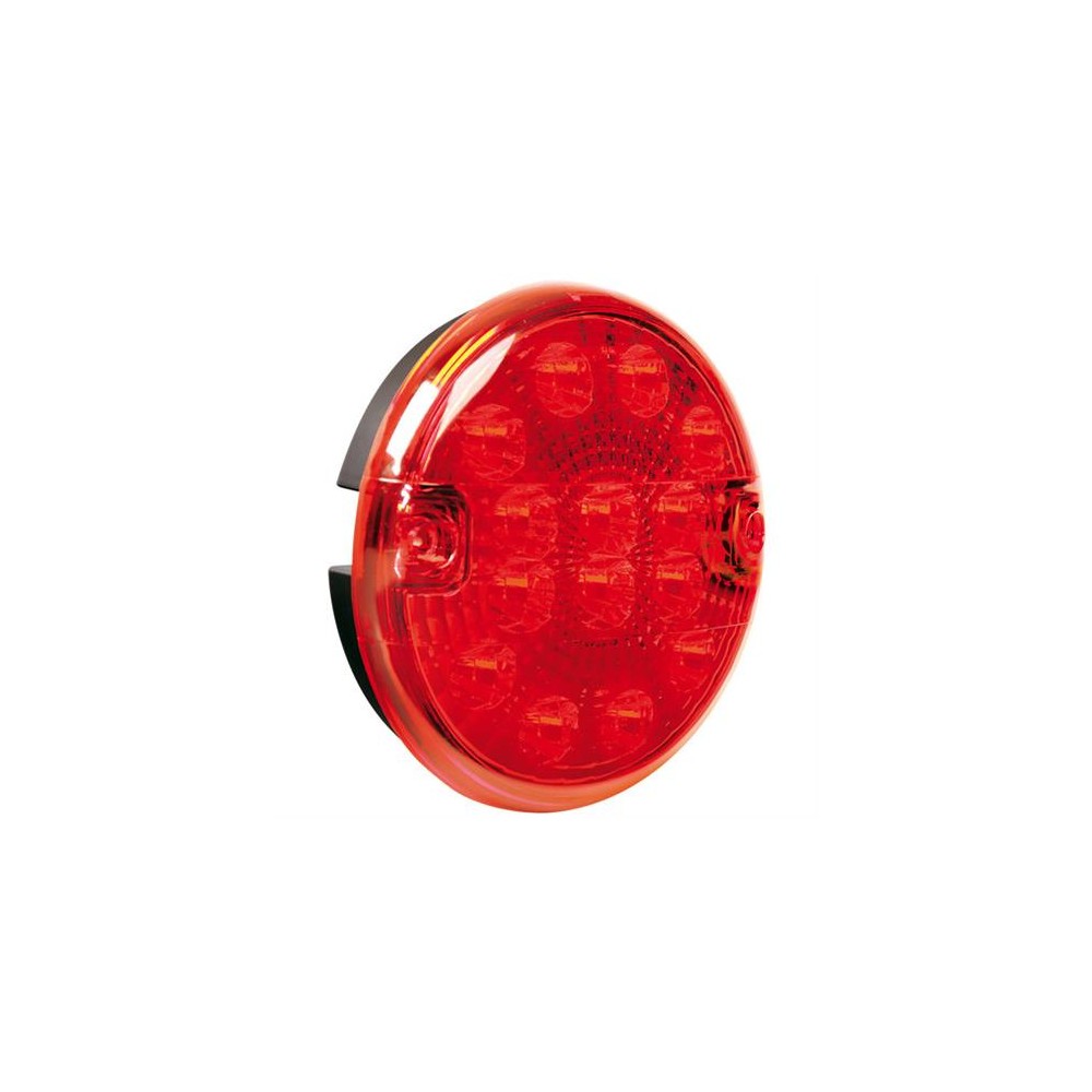 ΦΩΣ ΦΟΡΤΗΓΟΥ ΠΙΣΩ 12/24V 14LED ΚΟΚΚΙΝΟ ΣΤΡΟΓΓΥΛΟ 140mm 1ΤΕΜ.