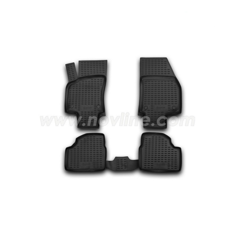 OPEL ASTRA H 03/2004-04/2010 ΜΑΡΚΕ ΠΑΤΑΚΙΑ ΣΕ ΣΚΑΦΗ TPE ΛΑΣΤΙΧΟ ΣΕ ΜΑΥΡΟ ΧΡΩΜΑ NOVLINE - 4 ΤΕΜ.