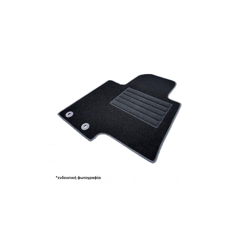 PORSCHE TAYCAN 2019+ ΜΑΡΚΕ ΠΑΤΑΚΙΑ ΜΟΚΕΤΑ ΣΕ ΜΑΥΡΟ ΧΡΩΜΑ ΜΕ ΚΟΥΜΠΩΜΑΤΑ CIK - 4 ΤΕΜ.