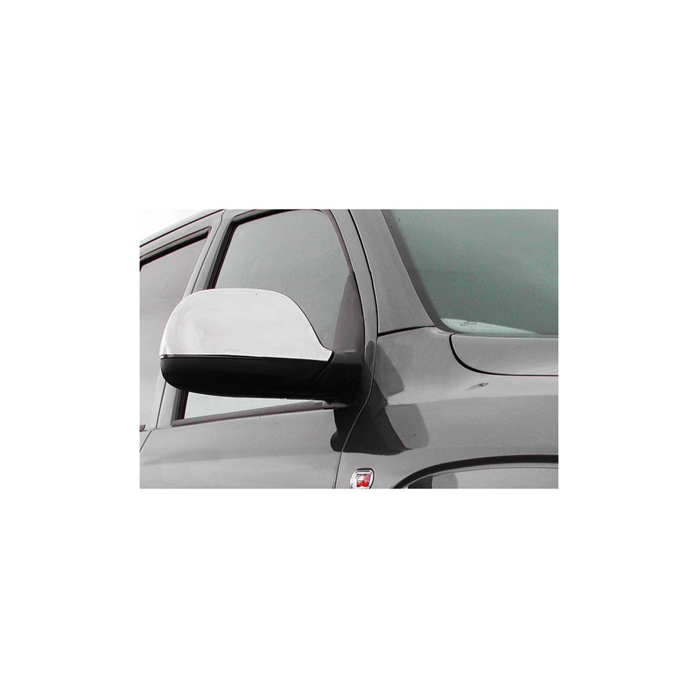 VW AMAROK 2010+ ΚΑΠΑΚΙΑ ΚΑΘΡΕΠΤΩΝ ΧΡΩΜΙΟΥ ΠΛΑΣΤΙΚΑ  - 2 ΤΕΜ.