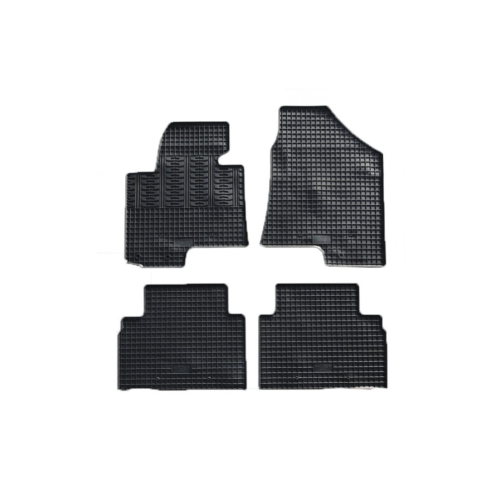 HYUNDAI IX 35 2009-2015 / KIA SPORTAGE 2010-2016  ΜΑΡΚΕ ΠΑΤΑΚΙΑ ΛΑΣΤΙΧΟ ΣΕ ΜΑΥΡΟ ΧΡΩΜΑ ΜΕ ΚΟΥΜΠΩΜΑΤΑ CIK - 4 ΤΕΜ.