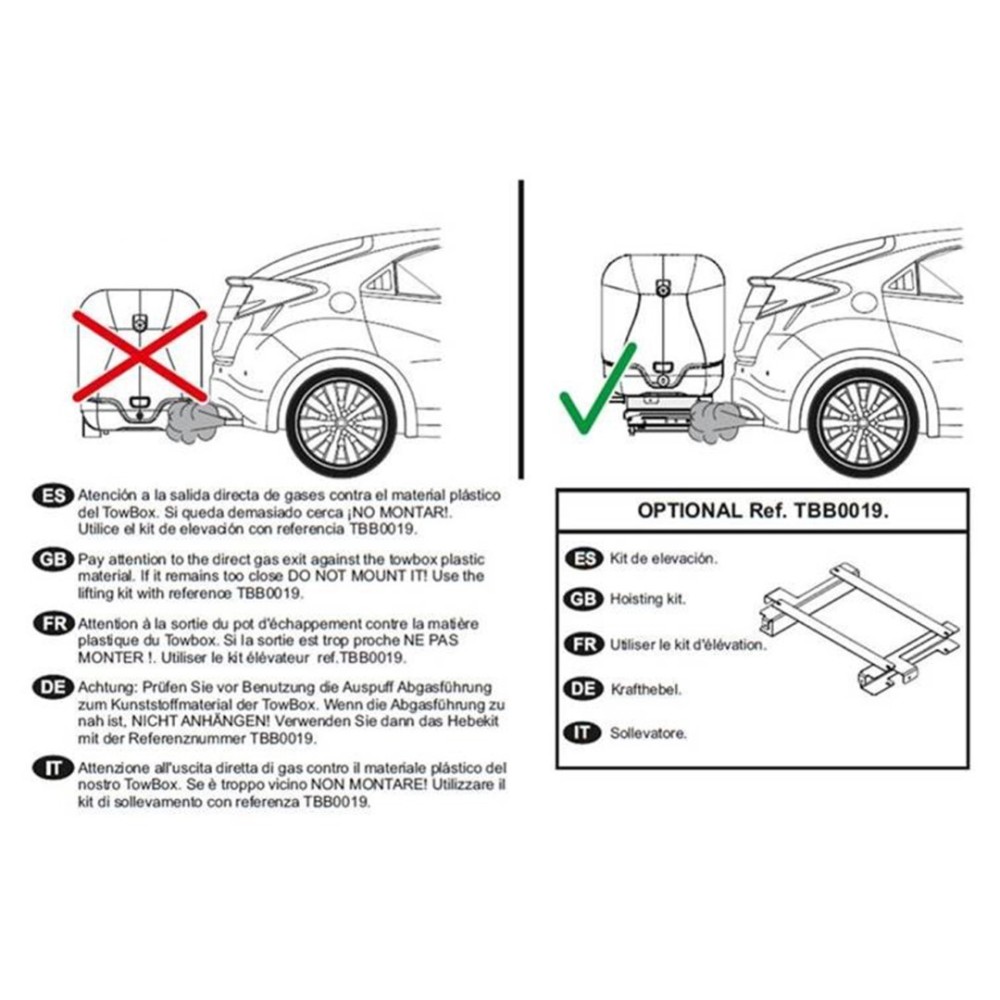 ΜΠΑΓΚΑΖΙΕΡΑ ΚΟΤΣΑΔΟΡΟΥ 390 LT TOWBOX V2 (ΜΑΥΡΟ)