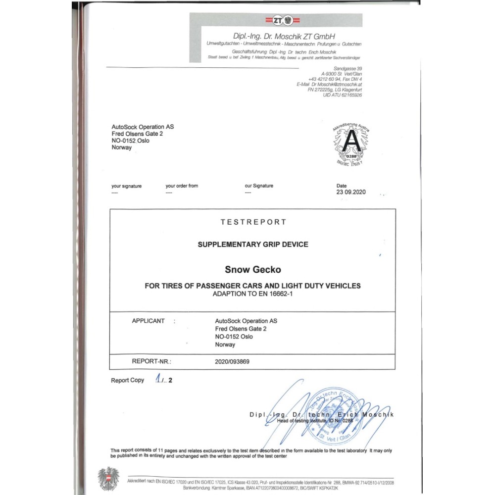 ΑΝΤΙΟΛΙΣΘΗΤΙΚΟ ΠΑΝΙ ΧΙΟΝΙΟΥ SNOWGECKO M - 2 ΤΕΜ.