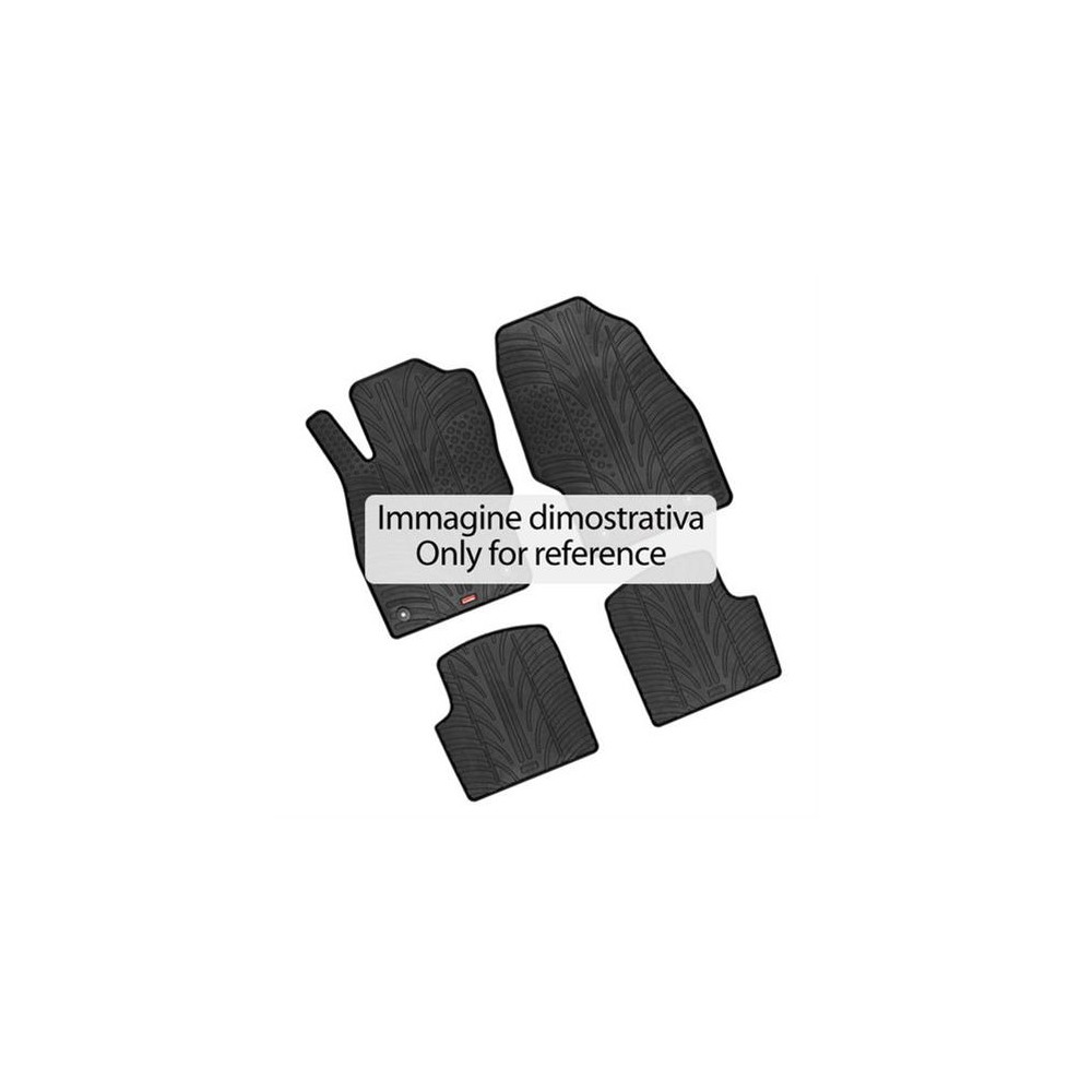 AUDI Q7 06/2015+ / Q8 09/2018+ / LAMBORGHINI URUS 06/2018+ ΜΑΡΚΕ ΠΑΤΑΚΙΑ SUMISURA ΛΑΣΤΙΧΟ ΣΕ ΜΑΥΡΟ ΧΡΩΜΑ ME ΚΟΥΜΠΩΜΑΤΑ LAMPA - 4