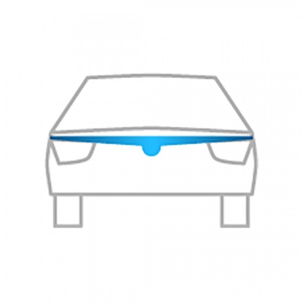 AUDI 80 B3 4D 1986-1991 ΑΝΕΜΟΘΡΑΥΣΤΗΣ ΚΑΠΩ ΑΥΤΟΚΙΝΗΤΟΥ ΑΠΟ ΕΥΚΑΜΠΤΟ ΦΙΜΕ ΠΛΑΣΤΙΚΟ HEKO - 1 ΤΕΜ.