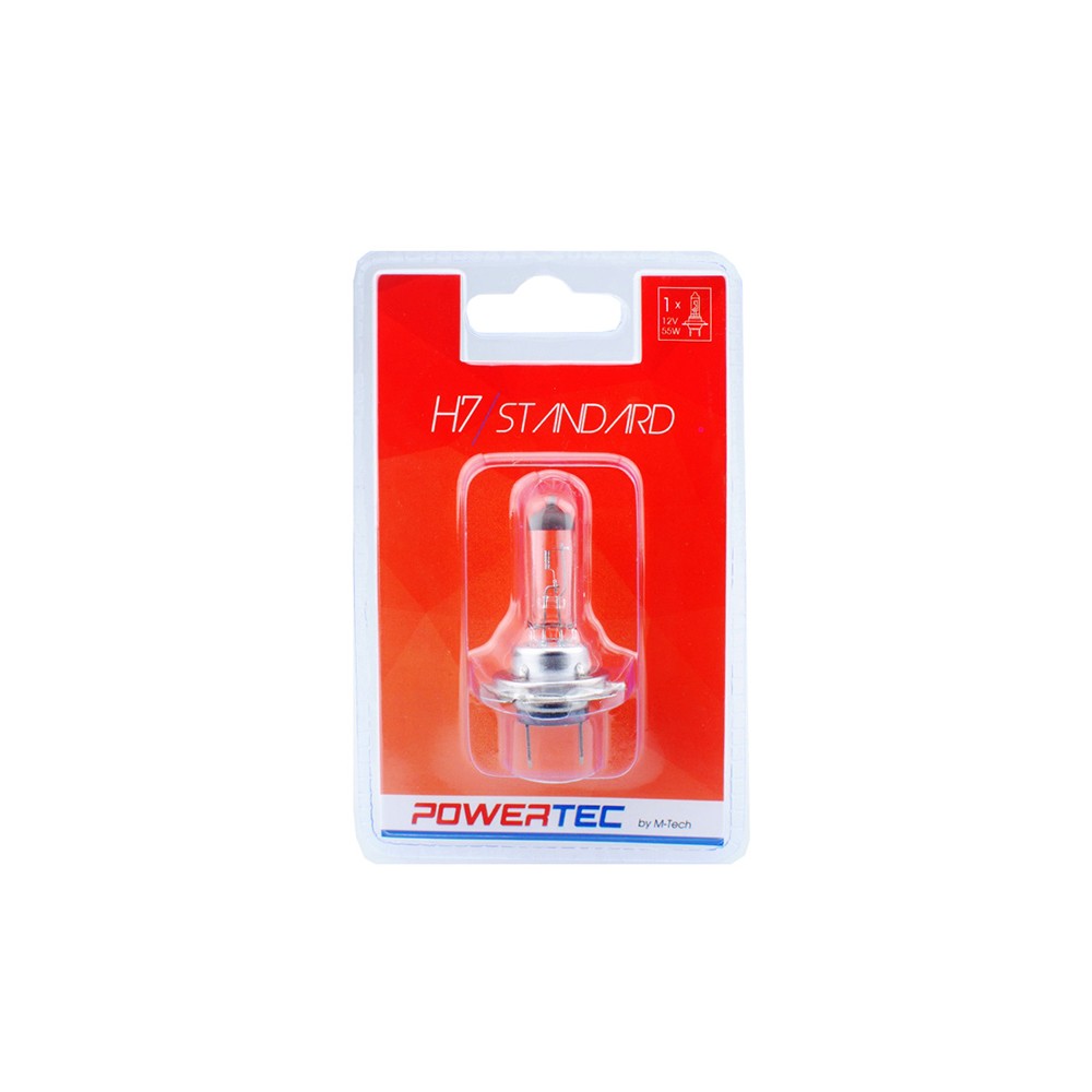 H7 12V 55W PX26d POWERTEC STANDARD ΑΛΟΓΟΝΟΥ 1ΤΕΜ.