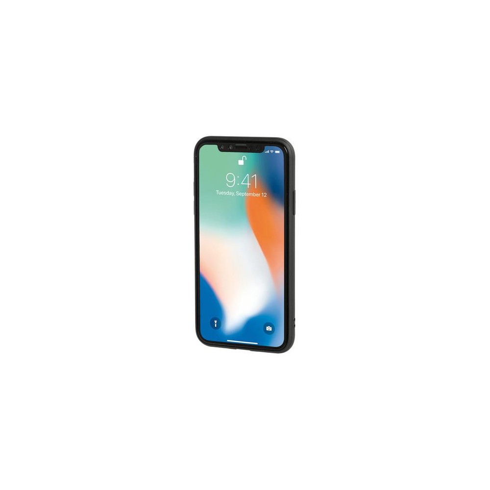 APPLE iPHONE X ΘΗΚΗ ΚΙΝΗΤΟΥ DUO POCKET ΜΠΛΕ-ΜΠΟΡΝΤΩ ΜΑΓΝΗΤΙΚΗ SILVER LINE