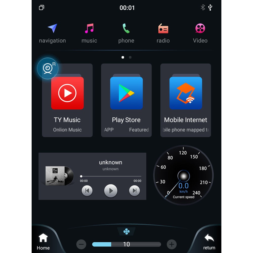 LENOVO SSX 9989_CPA TESLA STYLE  OEM  VW TIGUAN mod. 2010-2013