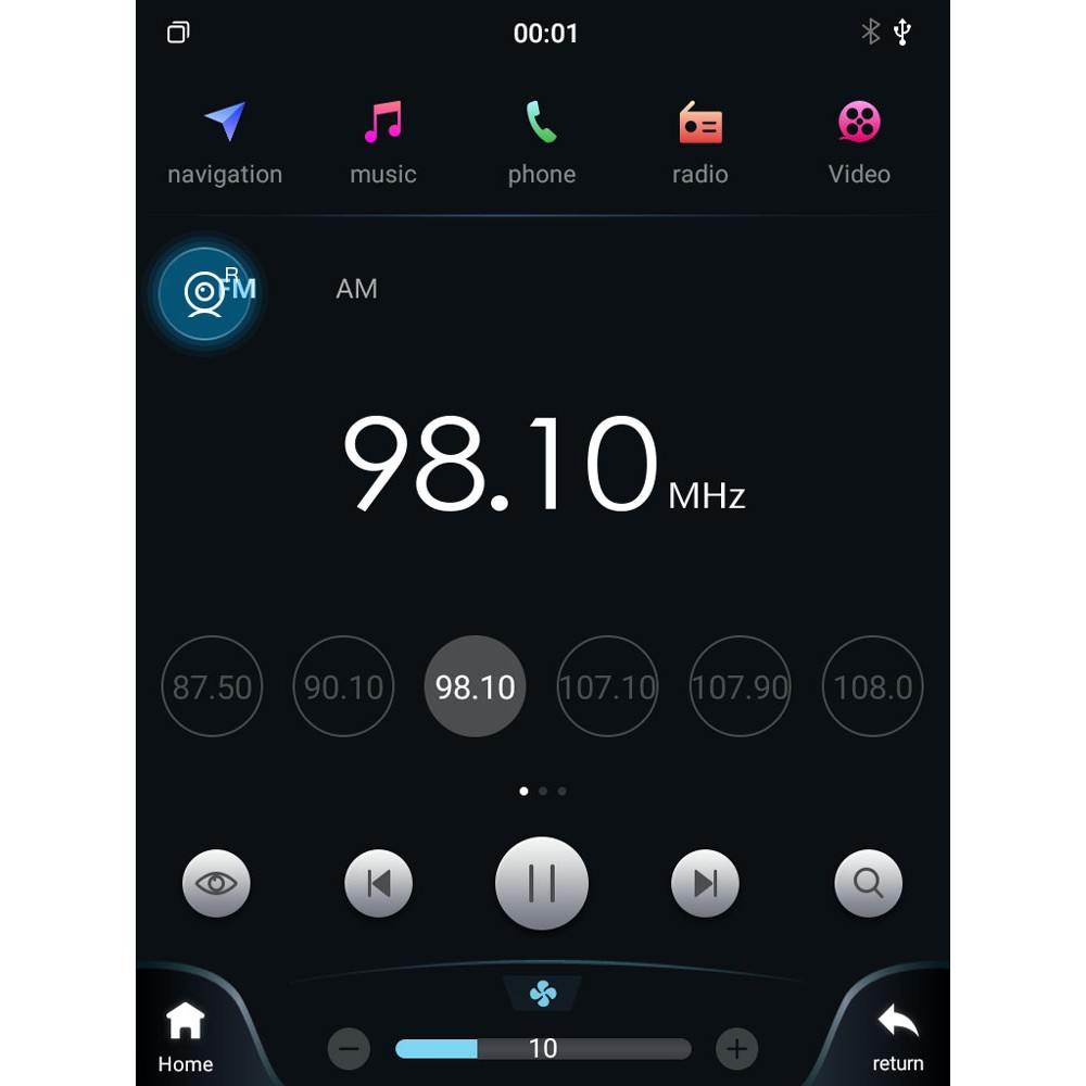 LENOVO SSX 9989_CPA TESLA STYLE  OEM  VW TIGUAN mod. 2010-2013